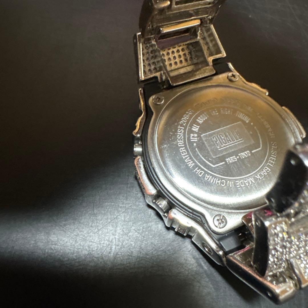 CASIO G-SHOCK PIGALLE スワロダイヤカスタム デジタル腕時計