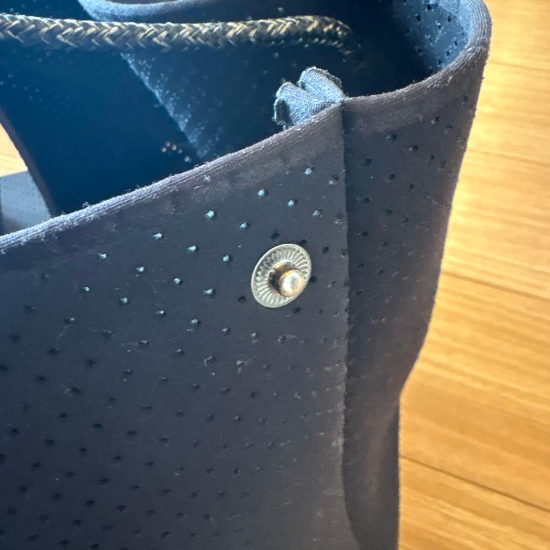 メッシュデザイン トートバッグ 黒 STATE OF ESCAPE