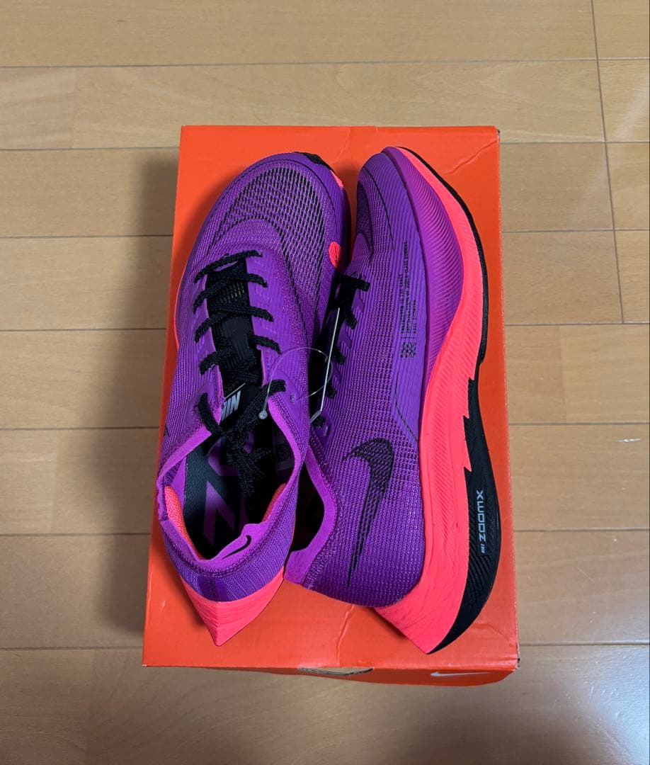 新品未使用‼️［ナイキ］ズームX ヴェイパーフライ ネクスト％　25cm