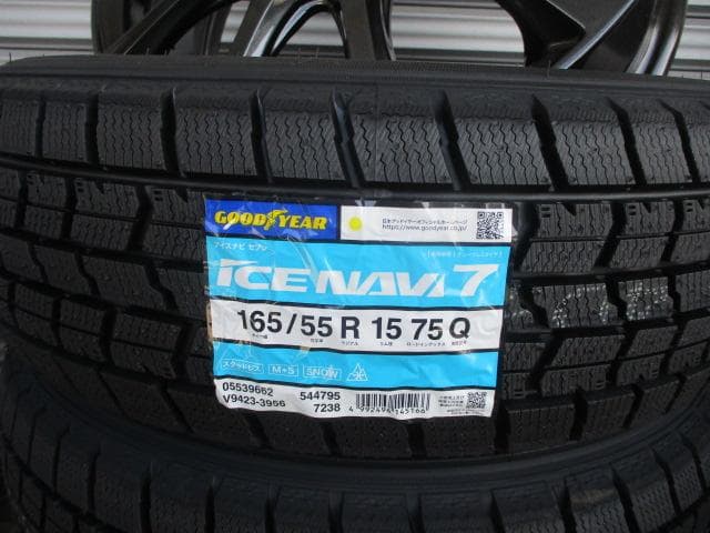 yossi-kun☆　Bナット付き　　165/55R15☆軽自動車
