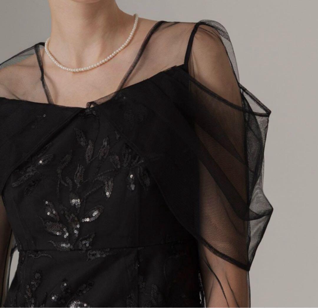 lejaブラックドレス