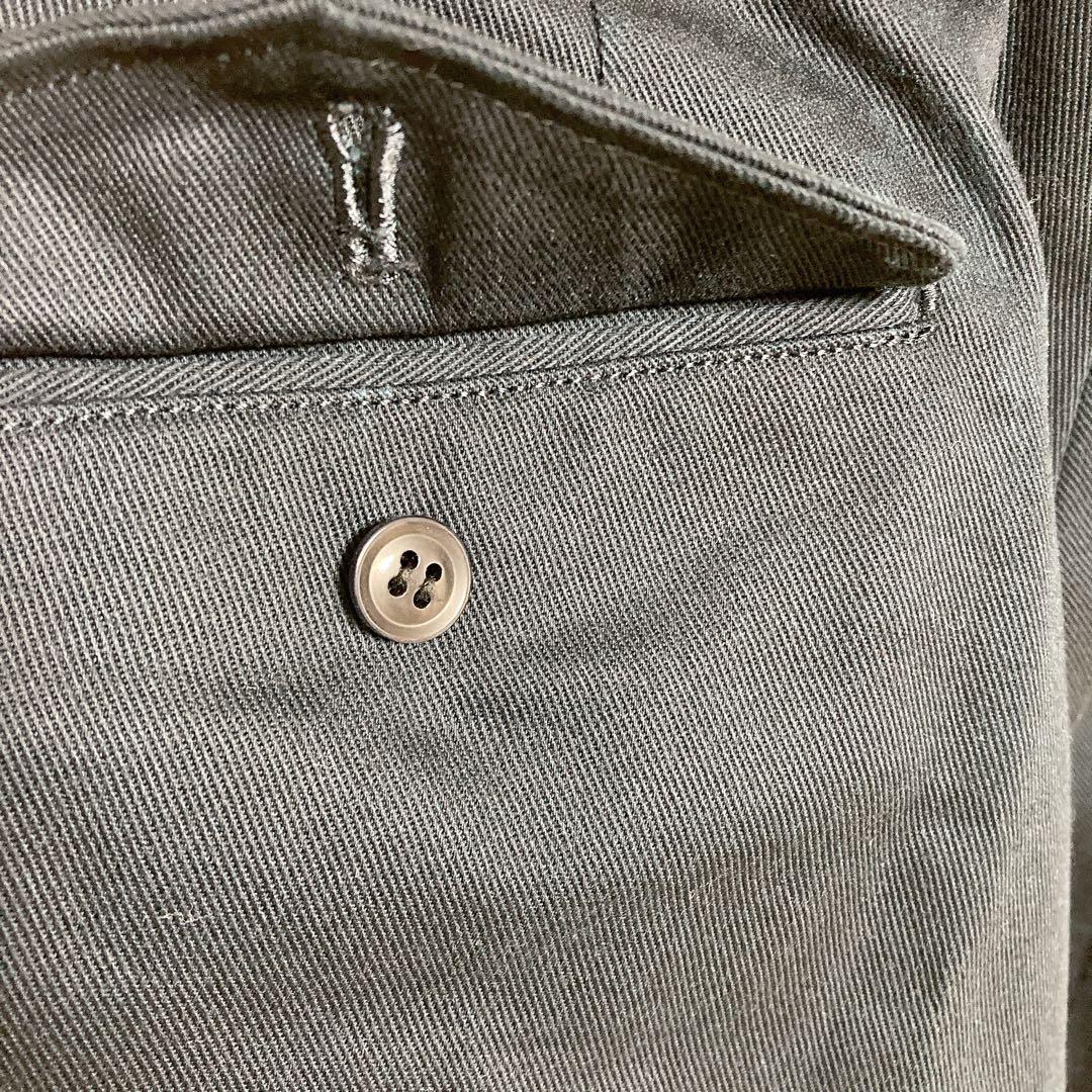 BROWN by 2-tacs テーパードスラックス　ネイビー　B25-P004