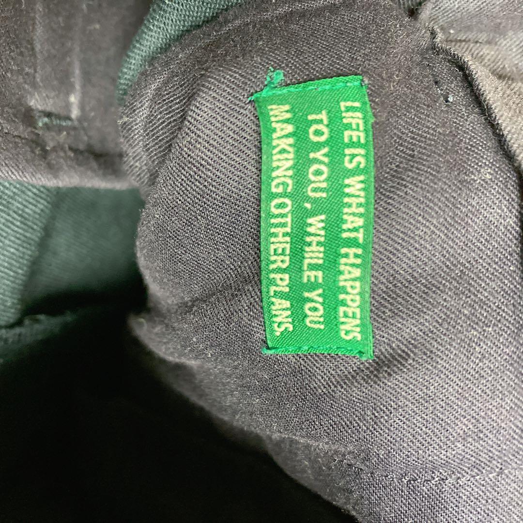 BROWN by 2-tacs テーパードスラックス　ネイビー　B25-P004