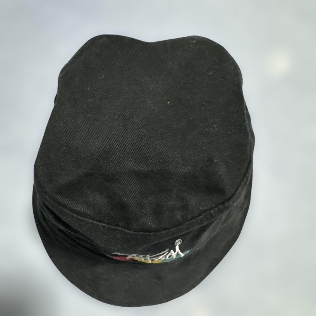 90s STUSSY ステューシー バケットハット ブラック