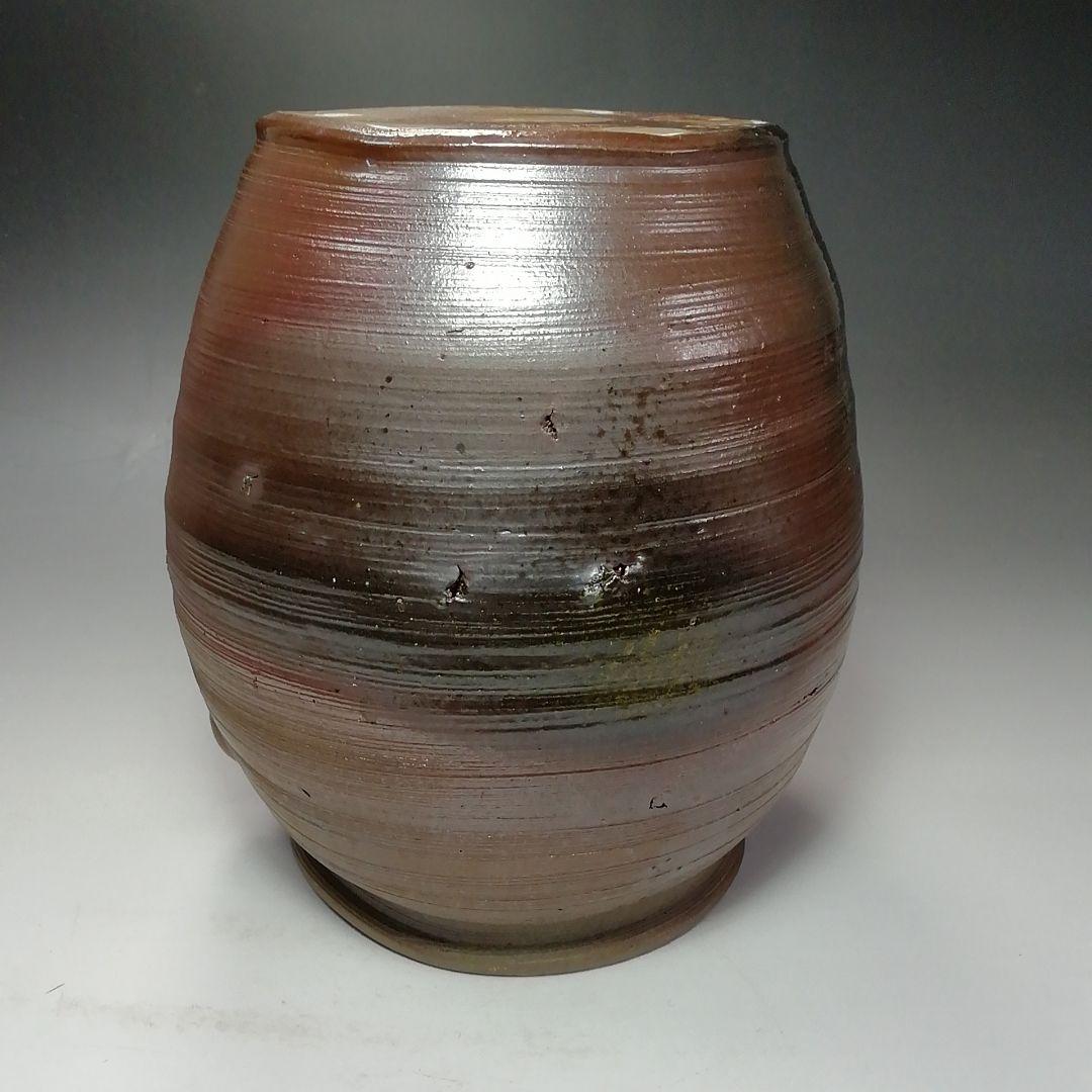 Ｓ６８２　水指　『五智窯　木村隆作』　共箱　茶道具