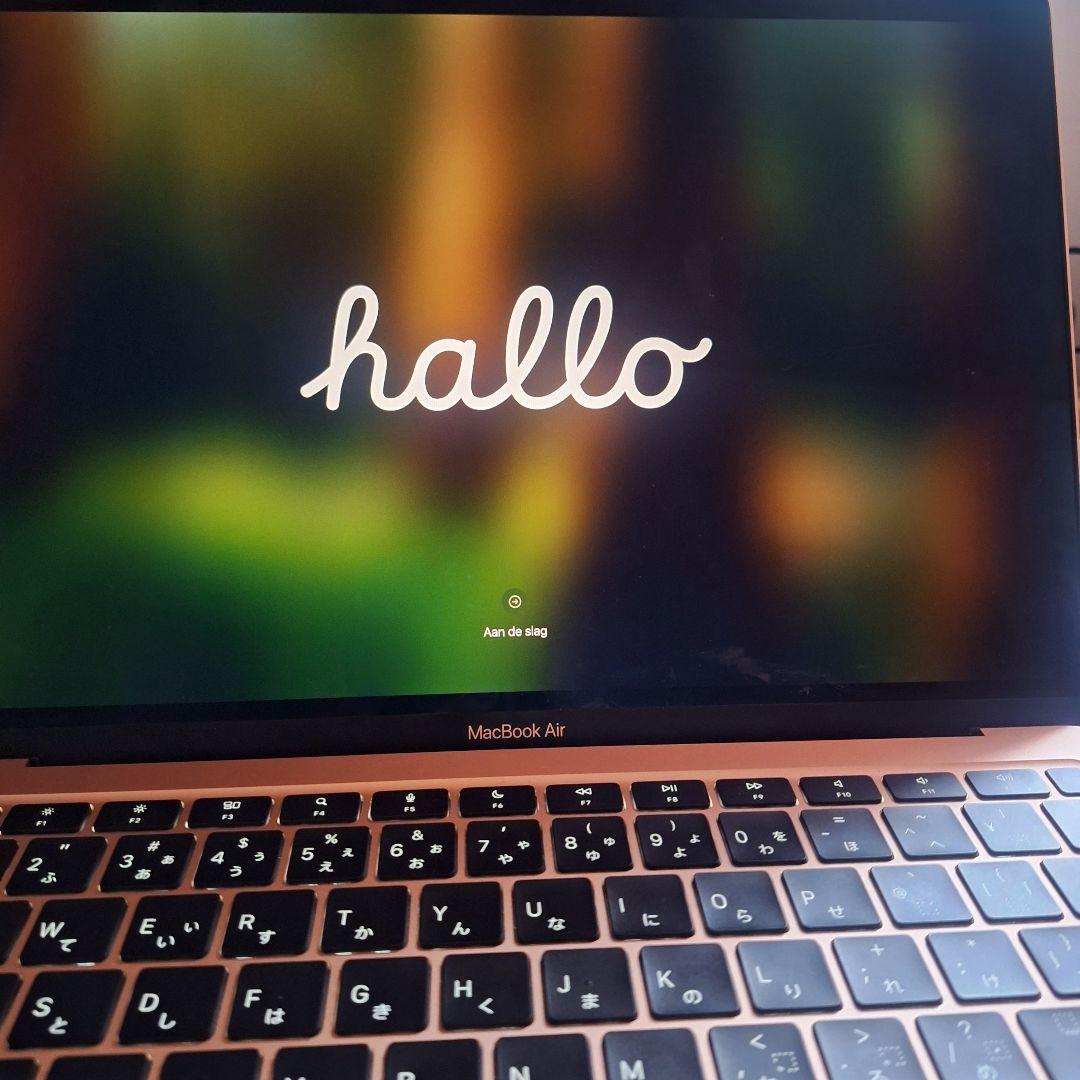 MacBook Air2020チップM1メモリ8GB ディスプレイ13.3インチ