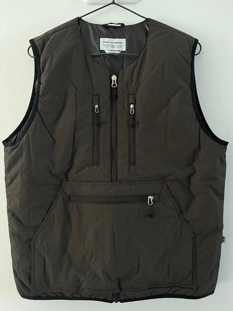 トップス ENDS and MEANS Tactical Puff Vest
