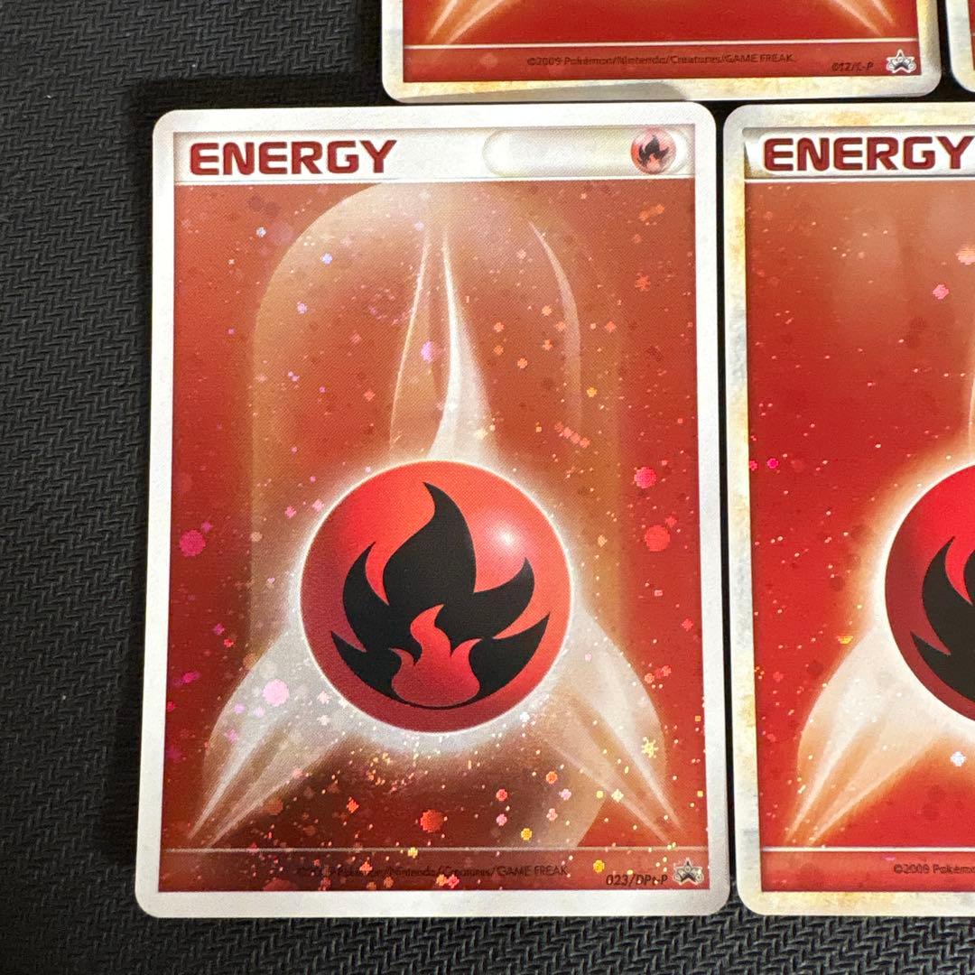 良品 ポケモンカード キラ ブリザードエネルギー 炎 012/l-p プロモ