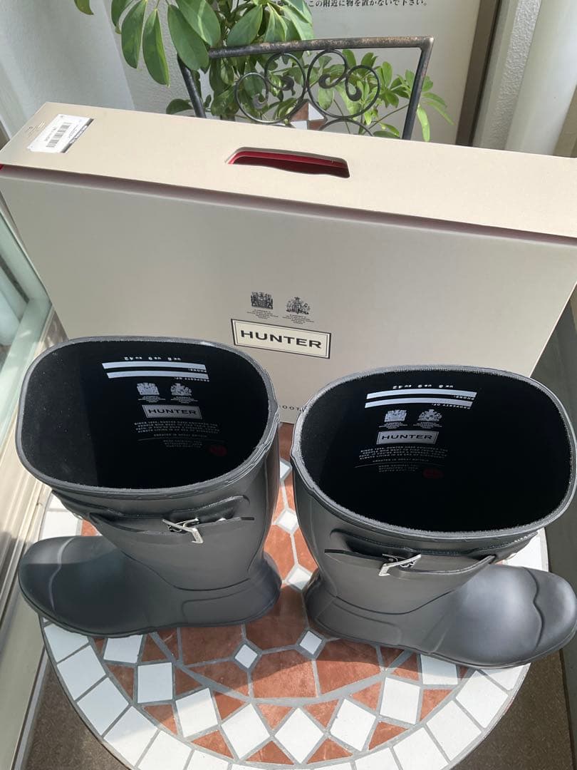 ハンター　長靴　メンズ