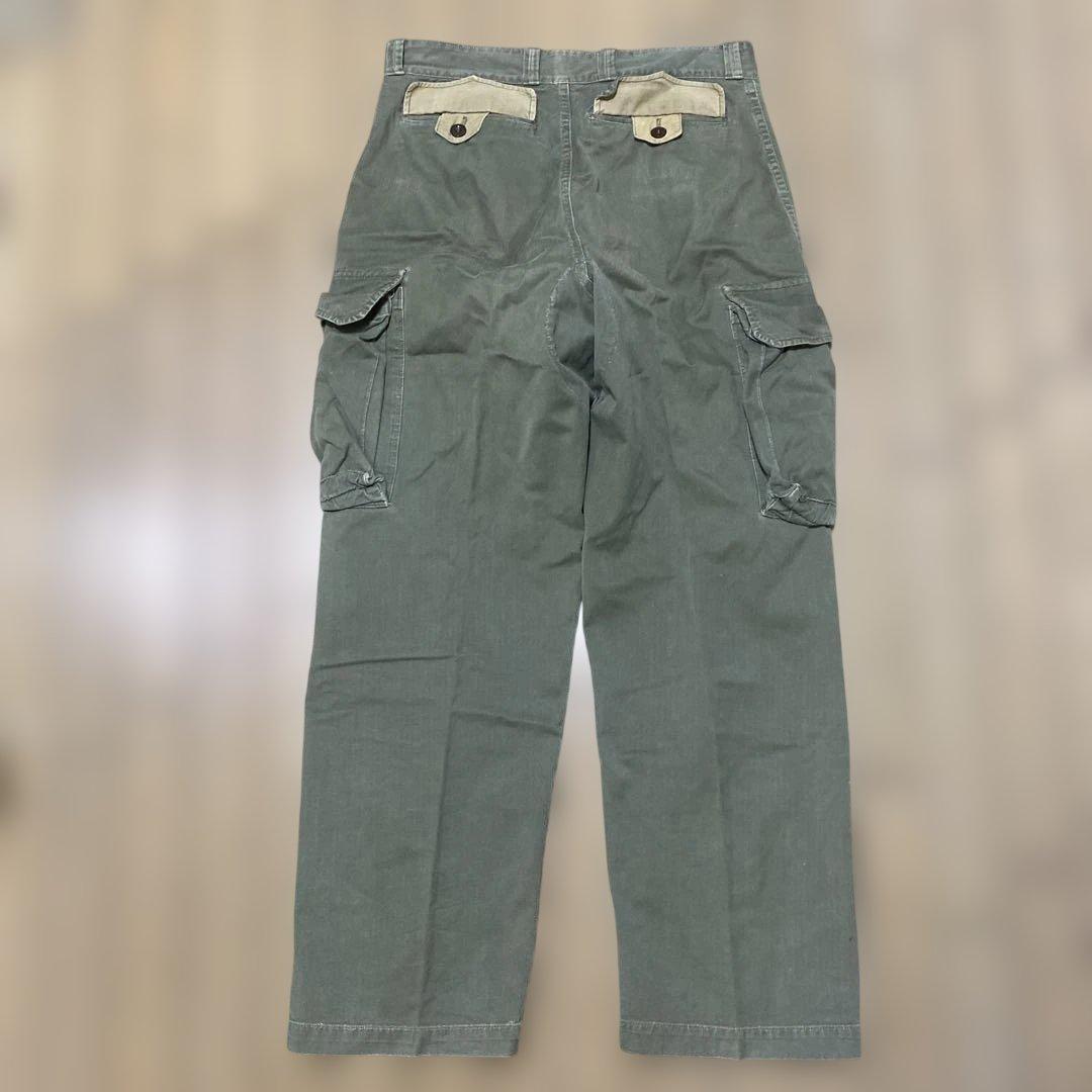 け*。様 フランス軍 M-47 後期 希少サイズ11 カーゴパンツ ビンテージ実