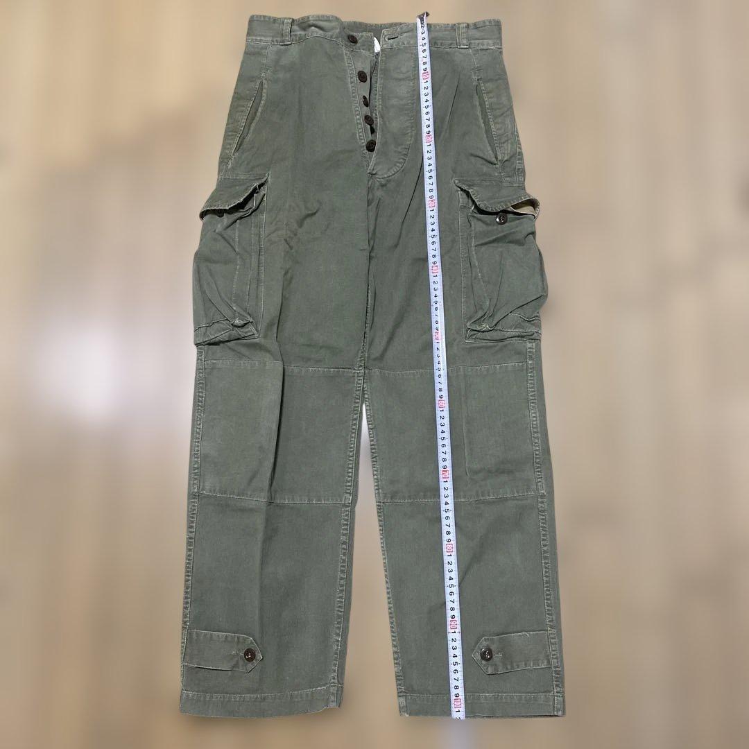 け*。様 フランス軍 M-47 後期 希少サイズ11 カーゴパンツ ビンテージ実