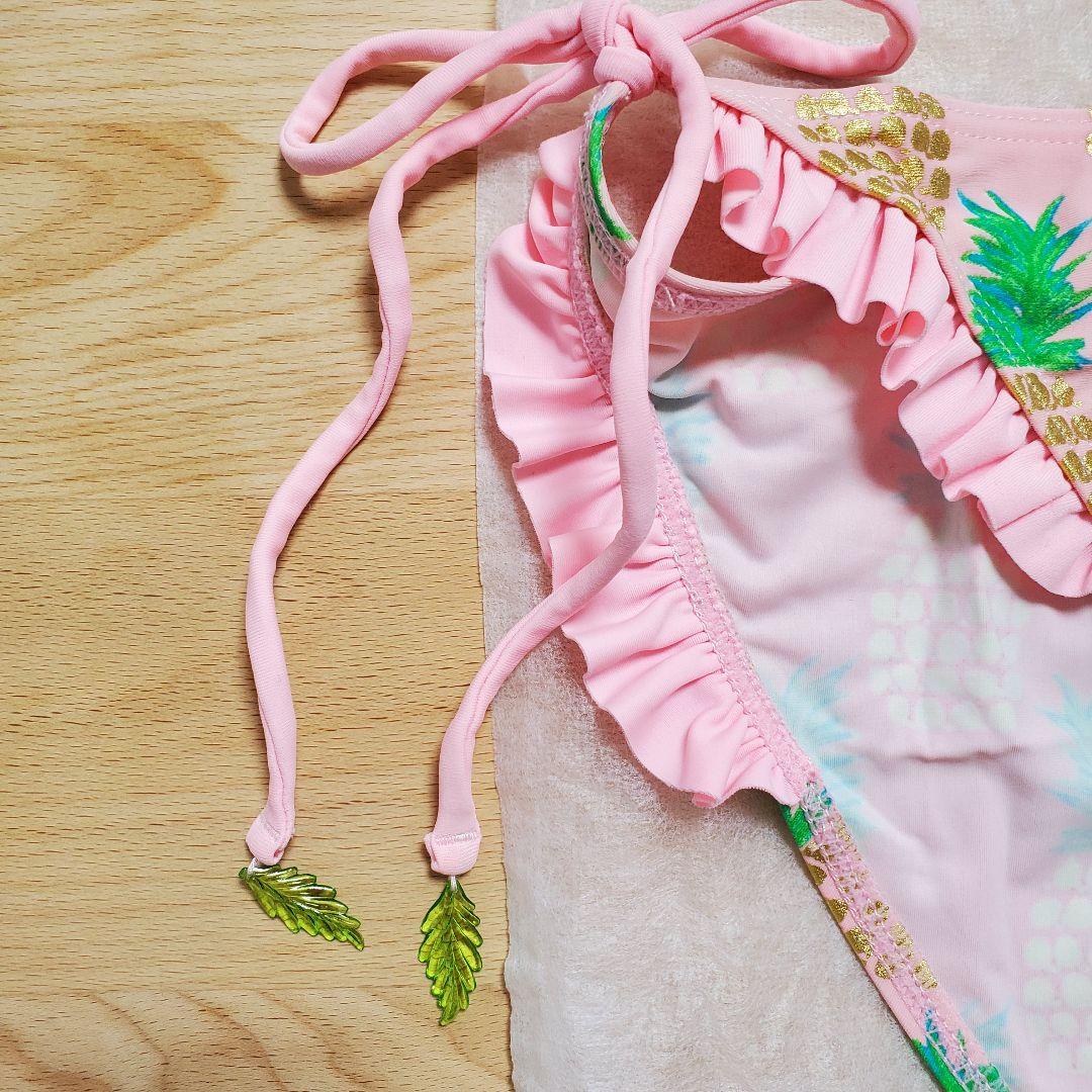 MANOUSH マヌーシュ ビキニ XS パイナップル柄 ピンク 未使用