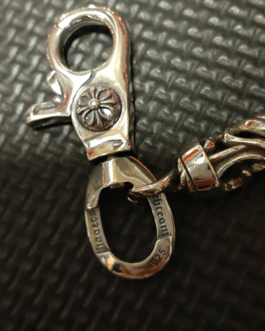 週末限定値下げ　ローラーウォレットチェーン　9LINK