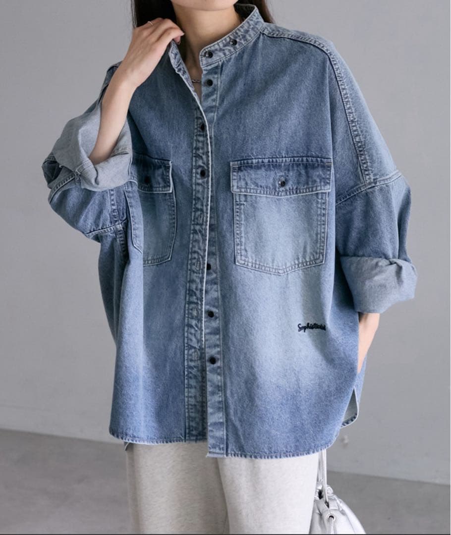 値下げ！ピュアルセシン　デニムジャケット　新品タグ付き