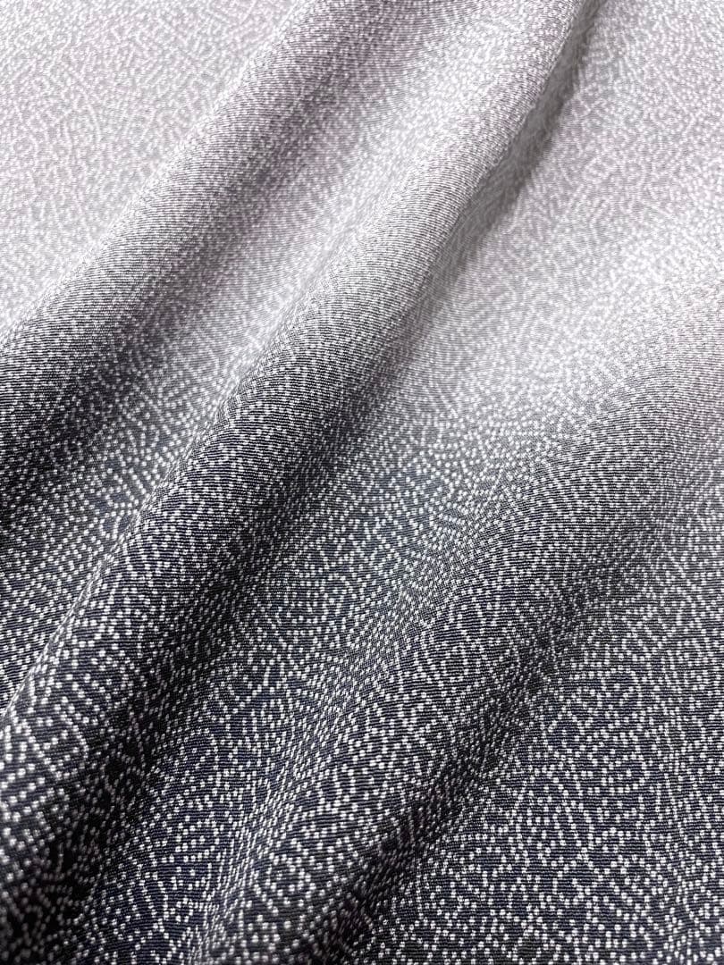 雪月花 江戸小紋 暈し 付け下げ訪問着 紋なし