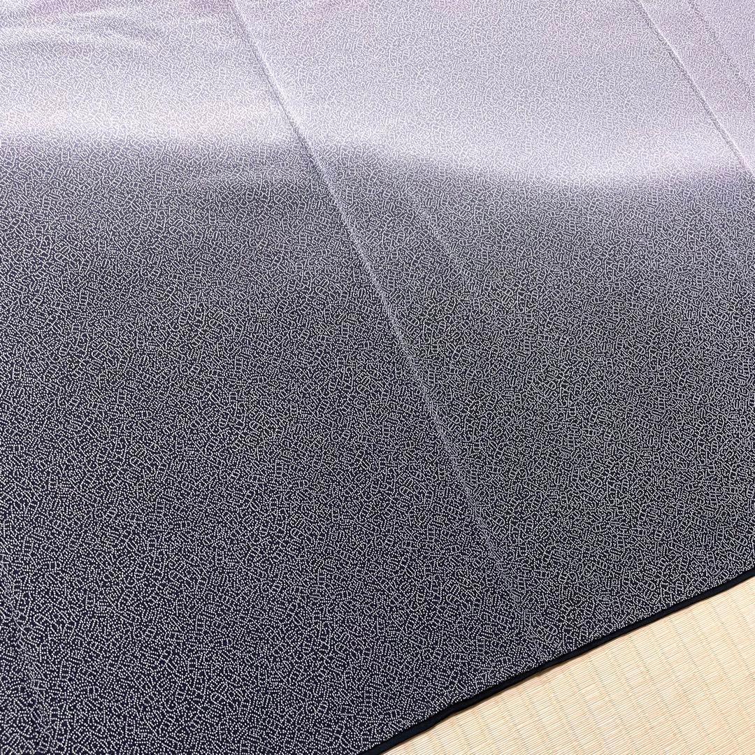 雪月花 江戸小紋 暈し 付け下げ訪問着 紋なし