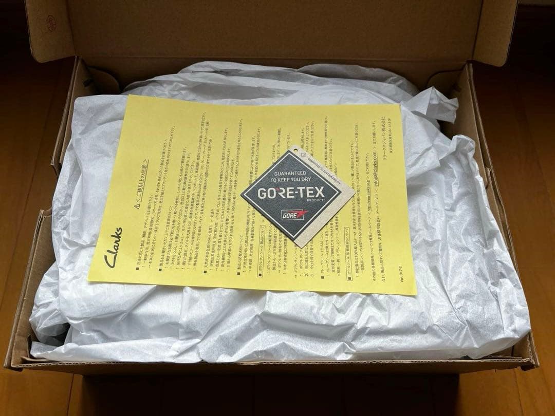 新品 Clarks ワラビーブーツ GORE-TEX 26.0cm