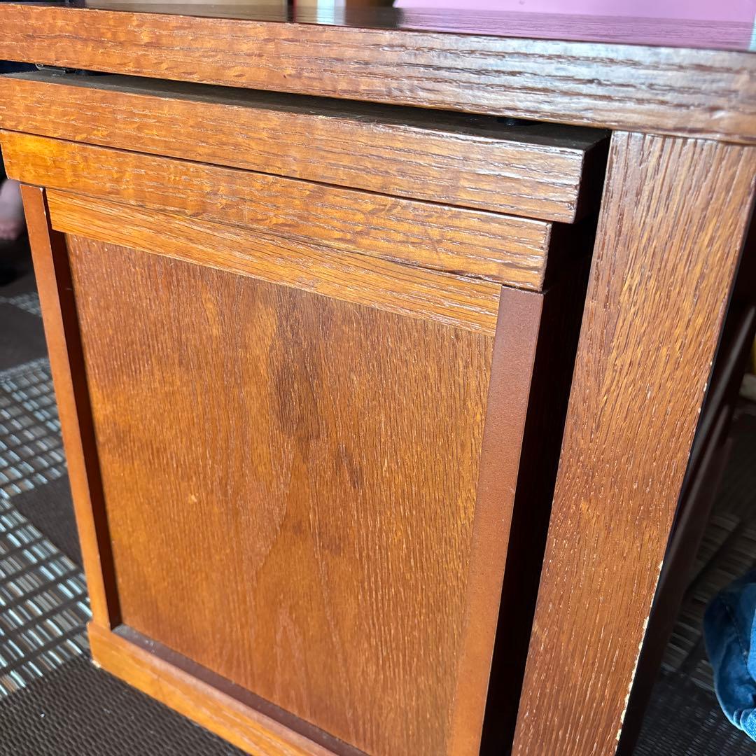 バ*ラ様 昭和レトロ家具　折りたたみ文机　ヴィンテージ家具　アンティーク　座机