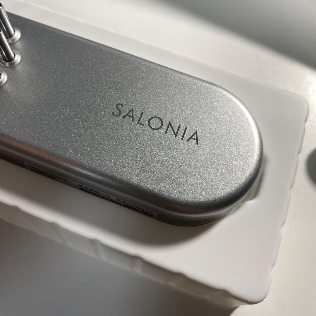 SALONIA EMS リフトブラシ シルバー 美顔器
