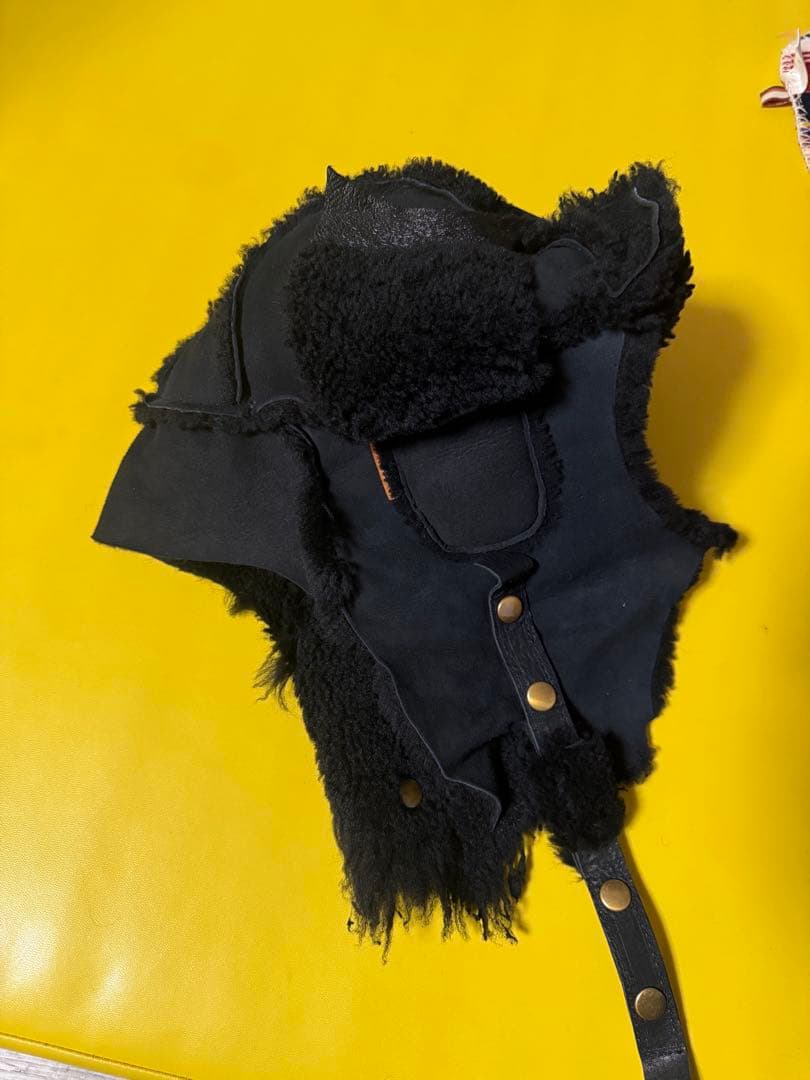 帽子 GOOD KARMA DEVELOPMENT MOUTON BOMBER CAP