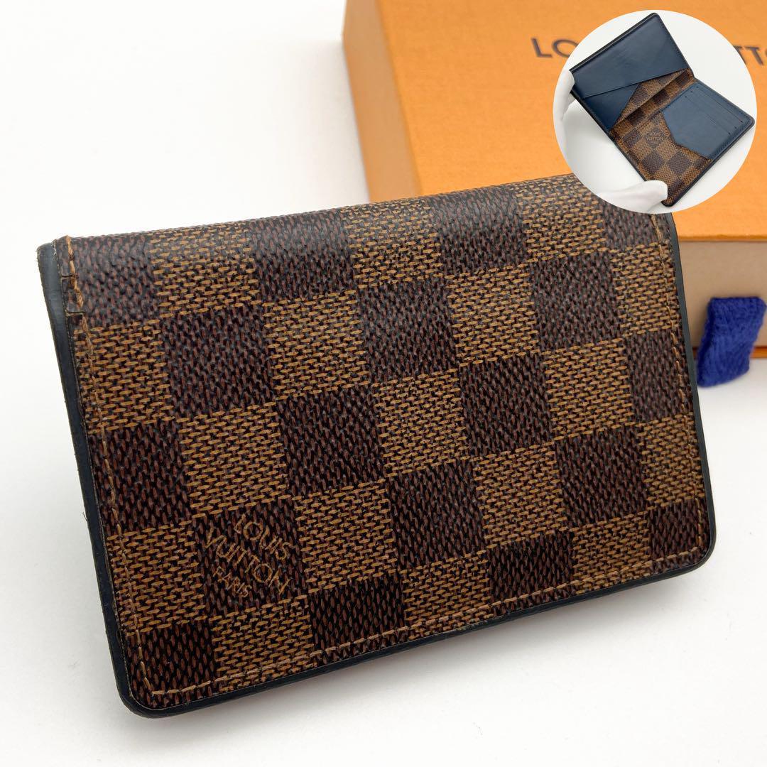 ワンパイルイヴィトン カードケース ダミエ オーガナイザー ドゥ ポッシュ