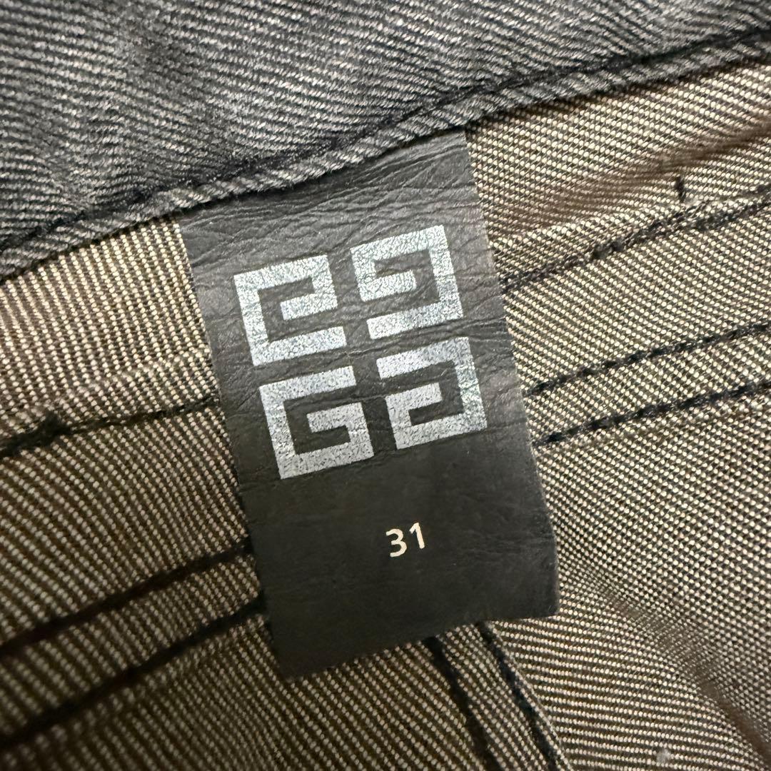 ジバンシィ GIVENCHY 名作 スター スタッズ ストレッチデニムパンツ