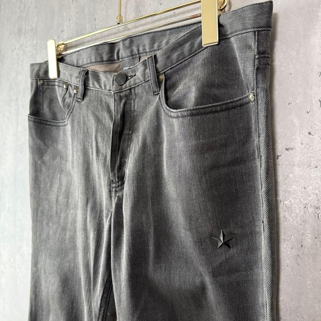 ジバンシィ GIVENCHY 名作 スター スタッズ ストレッチデニムパンツ
