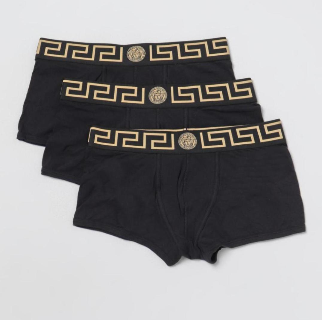 【正規】VERSACE ヴェルサーチェ グレカ ボクサーパンツ 3枚セット 3