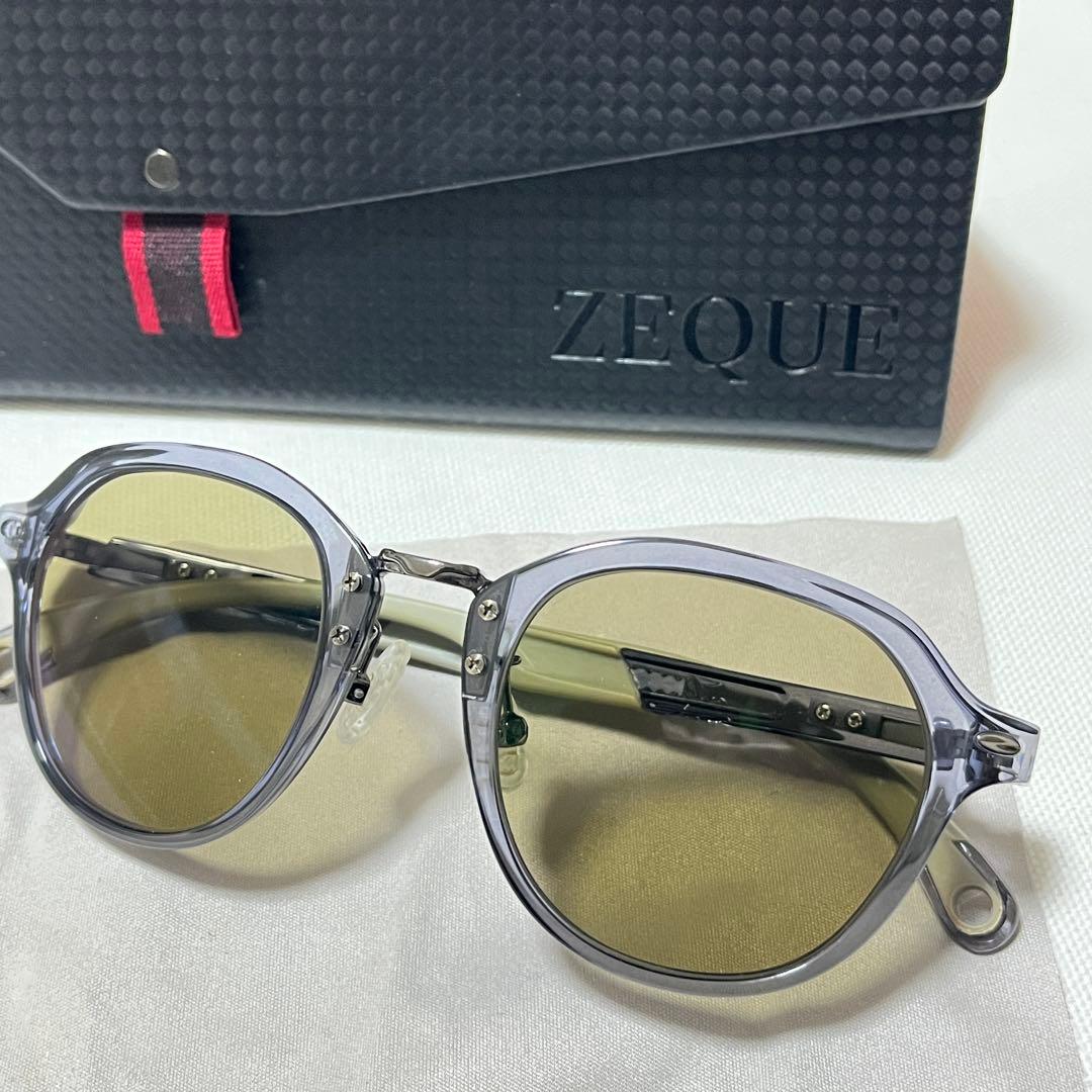 ZEQUE JULIA 偏光レンズ グレー サングラス ケース付き
