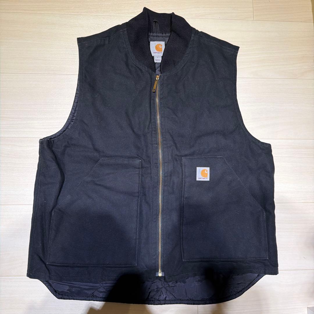 Carhartt ブラック ベスト Lサイズ