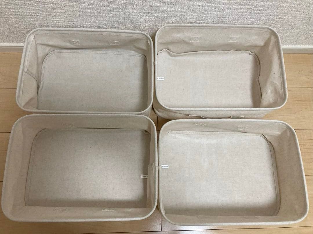 無印良品　ポリエステル麻　ソフトボックス　15個　まとめ売り　おまけ付き