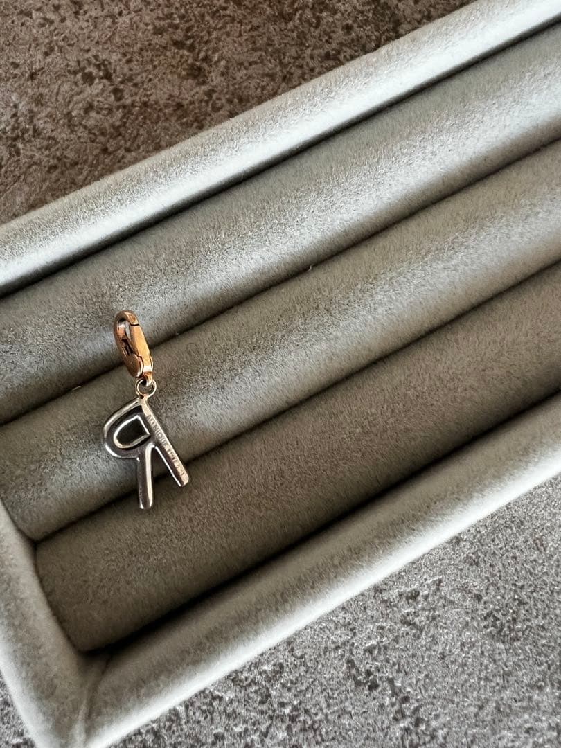 ALLNIQUE Symbol \"R\" チャーム　オールニーク　ペンダントトップ