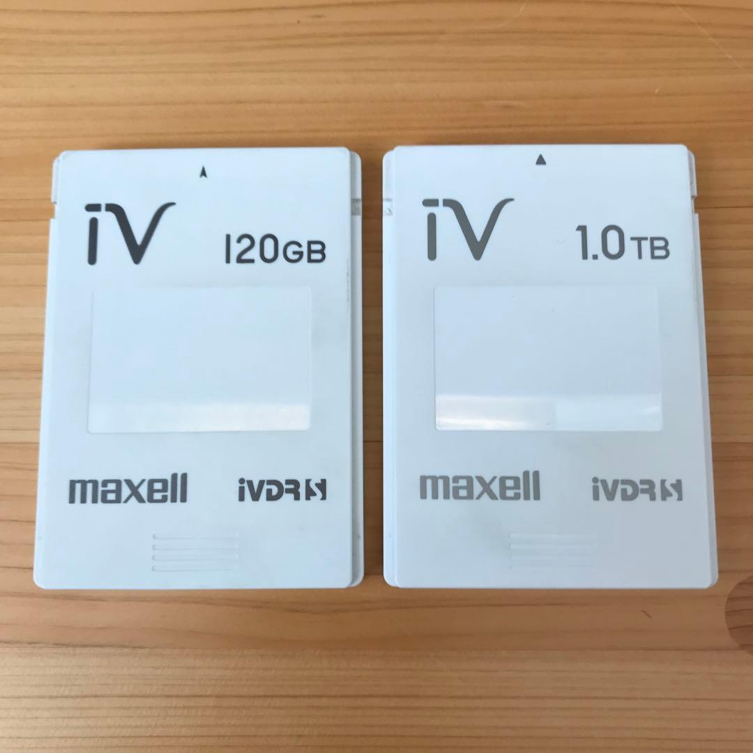 iVDR 1.0TB,120GB 2個セット