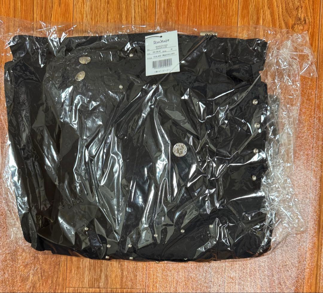 Dimmoire スタッズカーゴパンツ　Mサイズ　BLACK