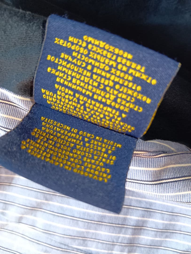 ラルフローレンRUGBY ネイビー ストライプ テーラードジャケットベスト