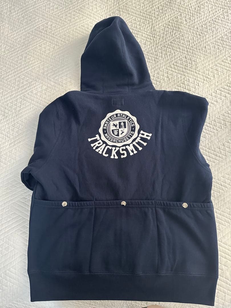 【新品】NOAH Runner Hoodie ネイビー　サイズL