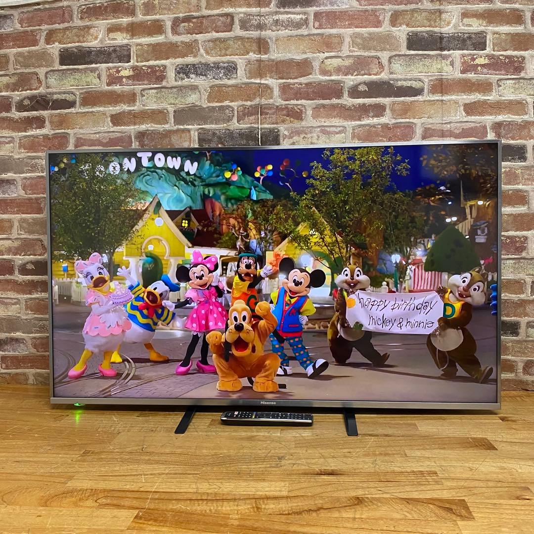 ハイセンス 50V型 4K液晶テレビ 50A6500 スマートテレビ 動画アプリ