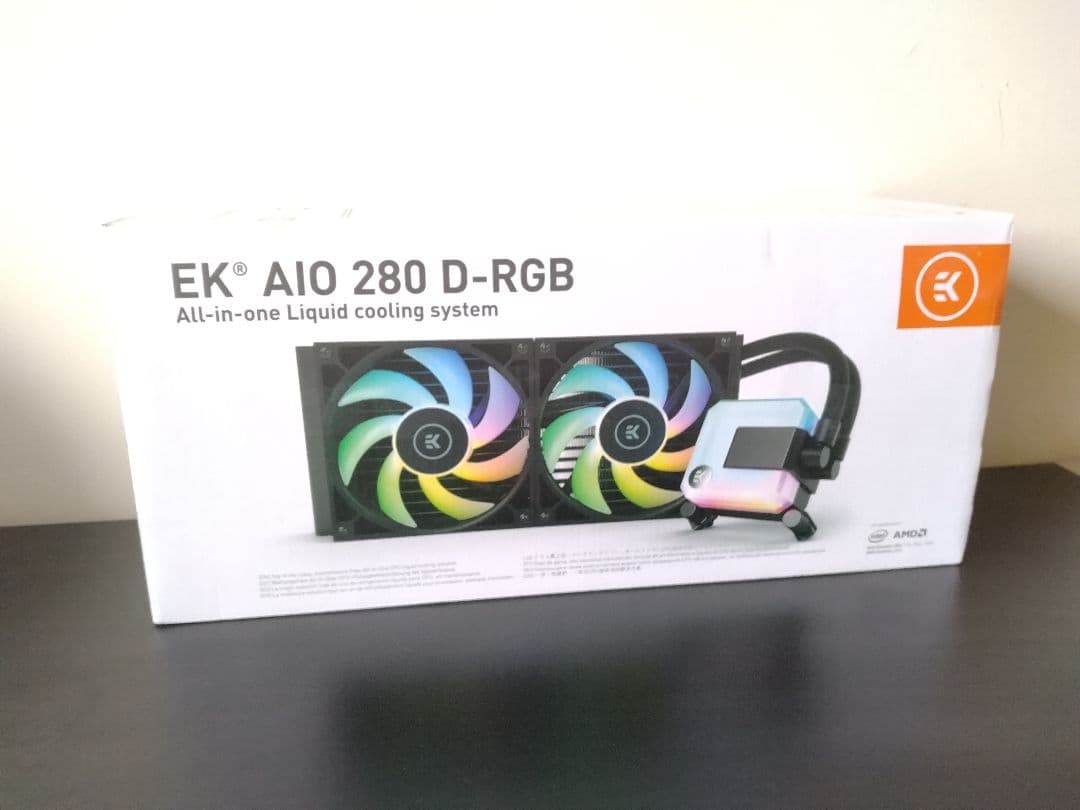 EK AIO 280 D-RGB 簡易水冷CPUクーラー
