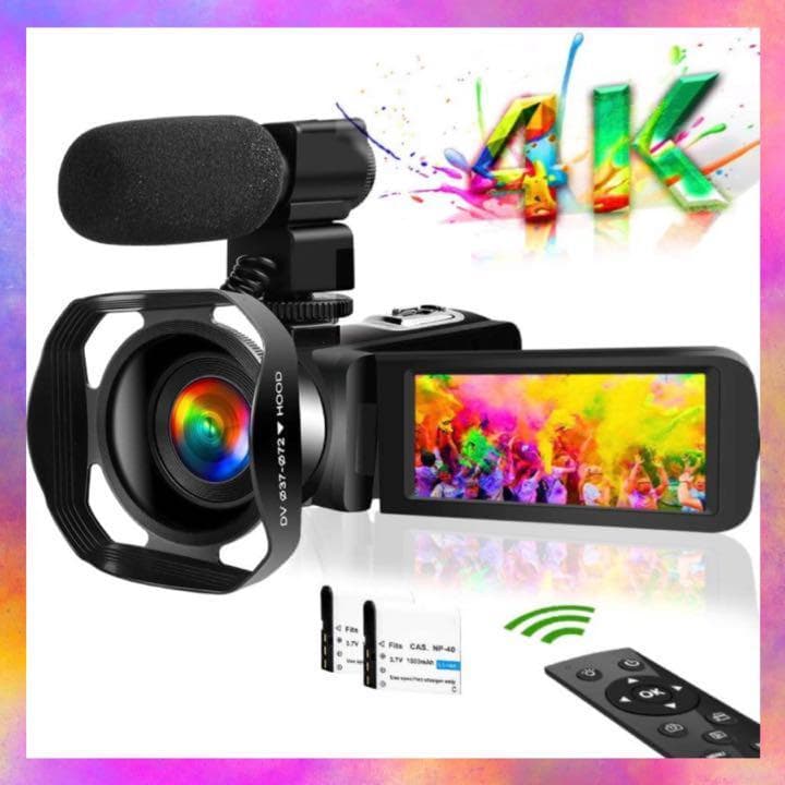 ❤4K・HDR/4800万超高画素ハイスペックモデル❣手軽にプロの動画撮影❤