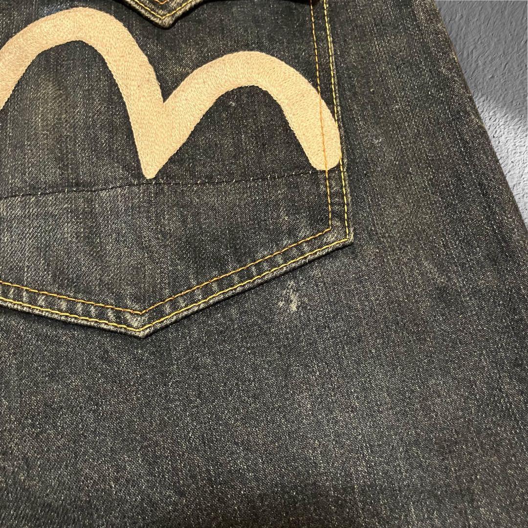 【超希少】EVISU PARISサントノレ本店限定モデルシンチバックW34 濃紺