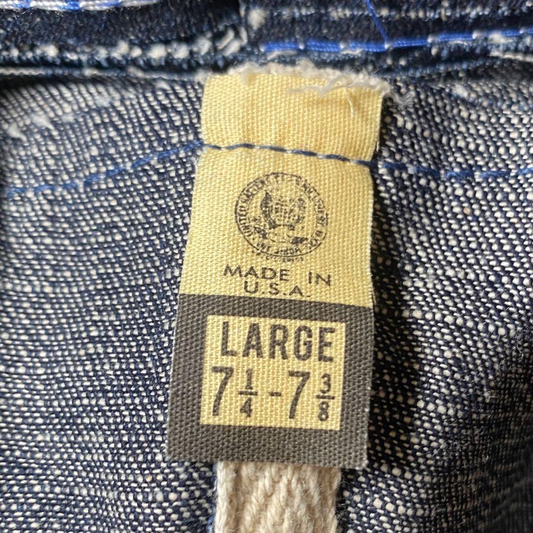 USA製 M-37 U.S.ARMY デニムハット レプリカ リジッド