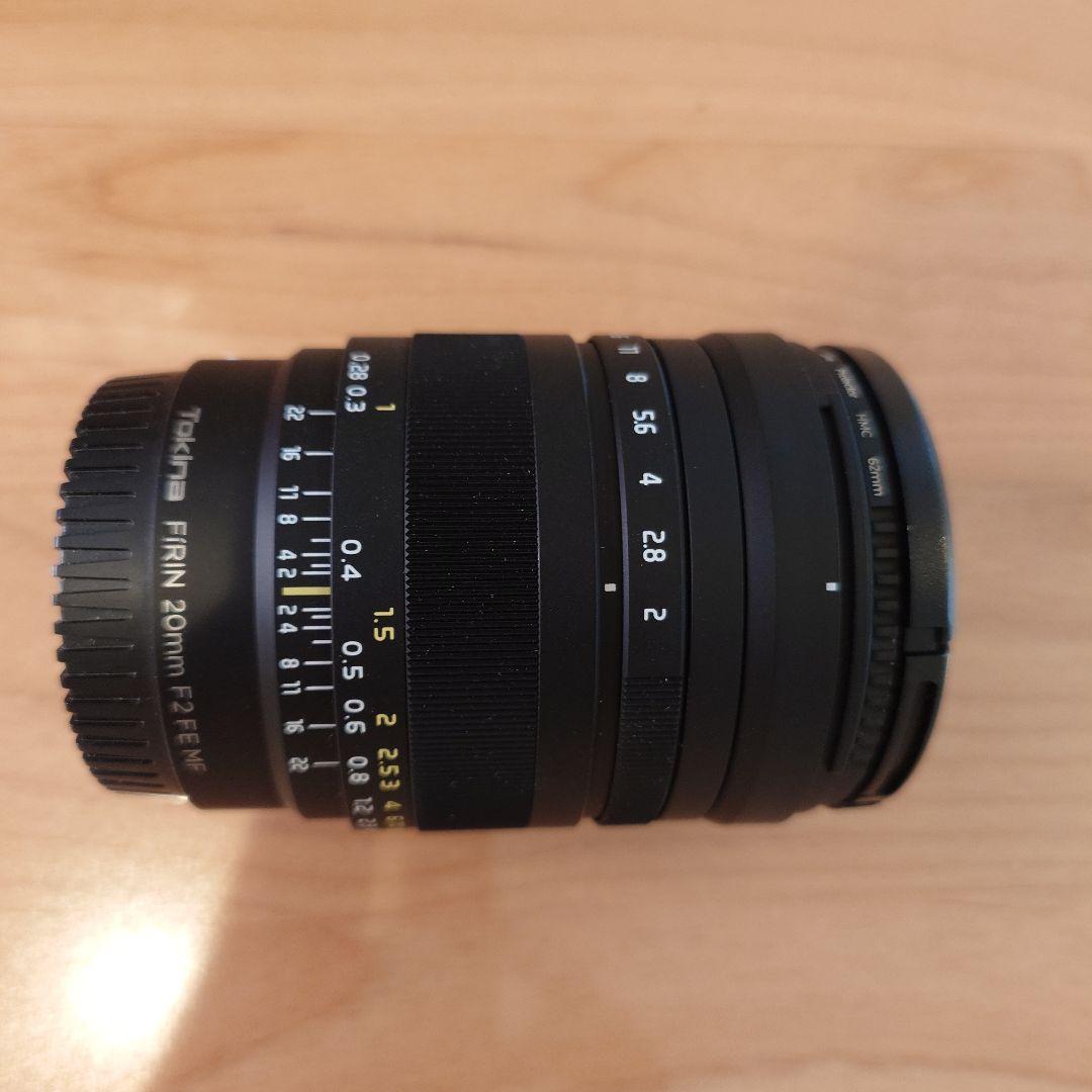 Tokina 20mm F2 レンズ