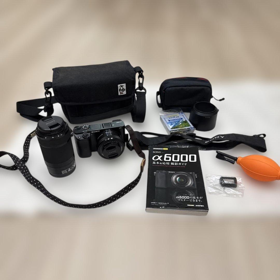 山*本様 SONY α6000 ミラーレス一眼　ダブルズームレンズ　おまけ付
