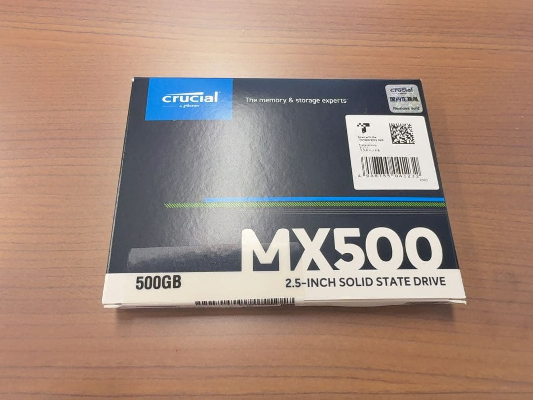Y*I様 【新品未開封】製造終了品crucial MX500 500GB