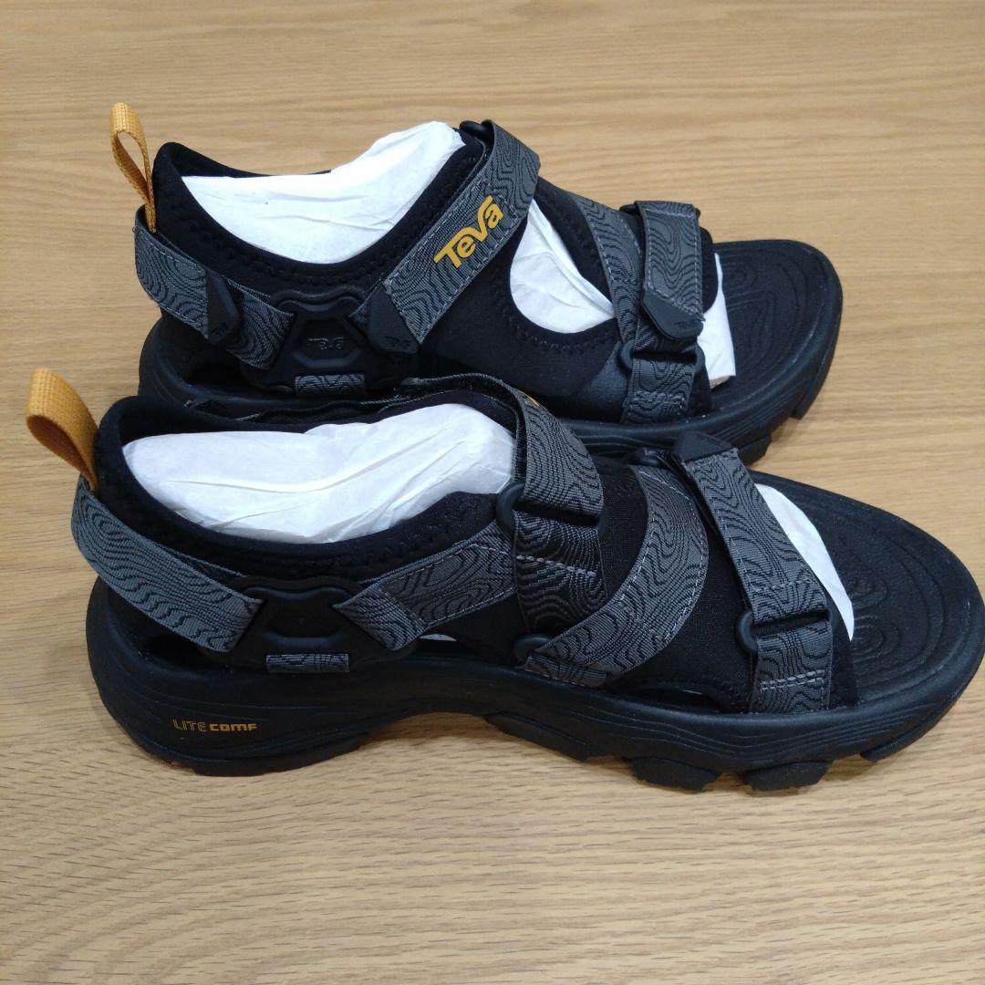 新品・未使用 TEVA テバ グランドビューマックスサンダル 26cm　黒