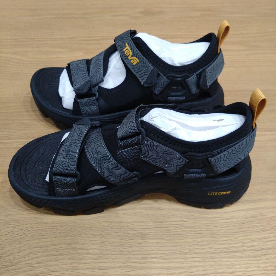 新品・未使用 TEVA テバ グランドビューマックスサンダル 26cm　黒