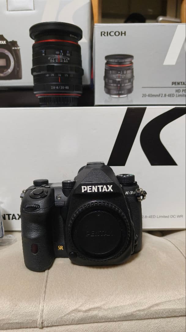 デジタルカメラ PENTAX K-3 Mark III + HD 20-40mm Limited