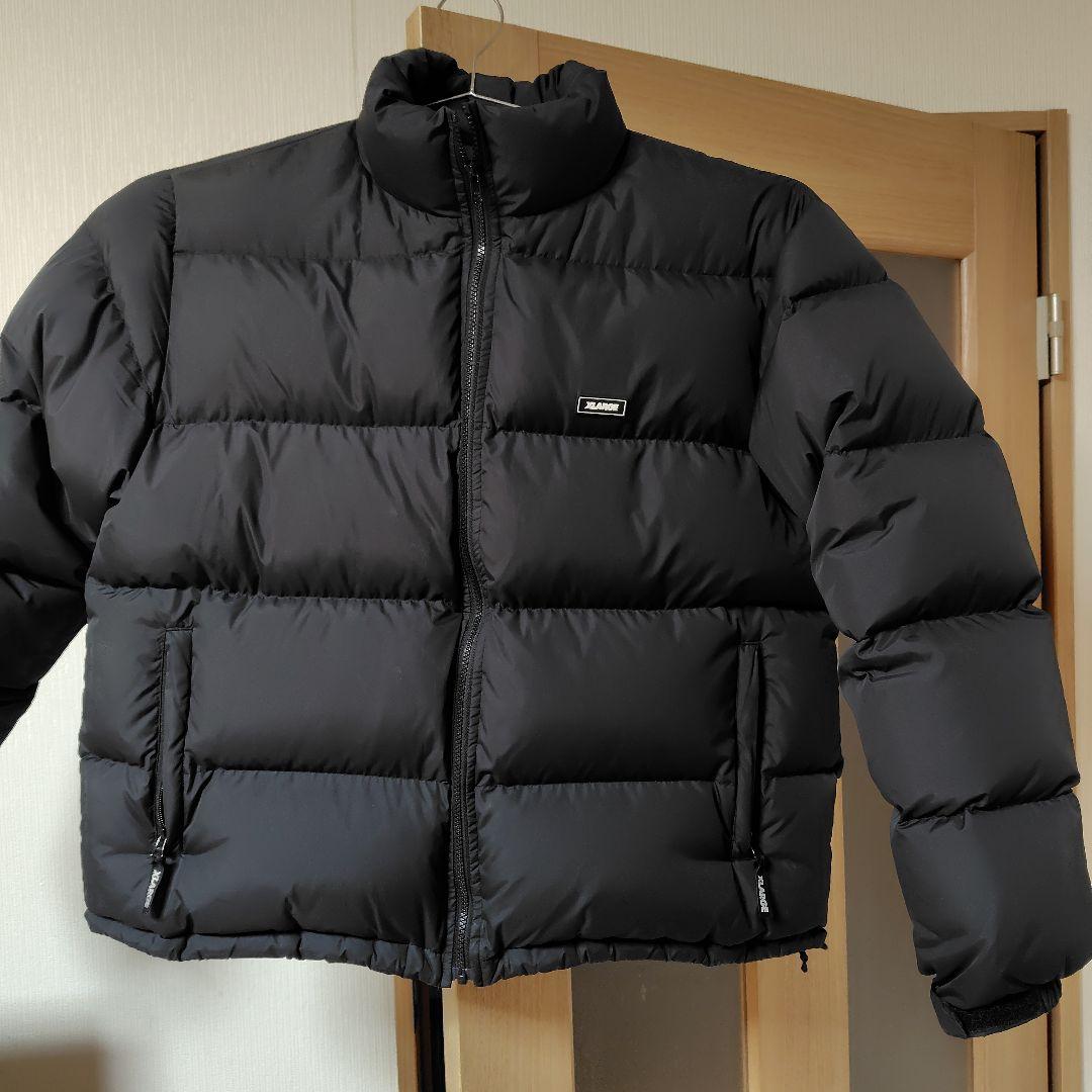 XLARGEエクストララージブラックダウンジャケット黒L