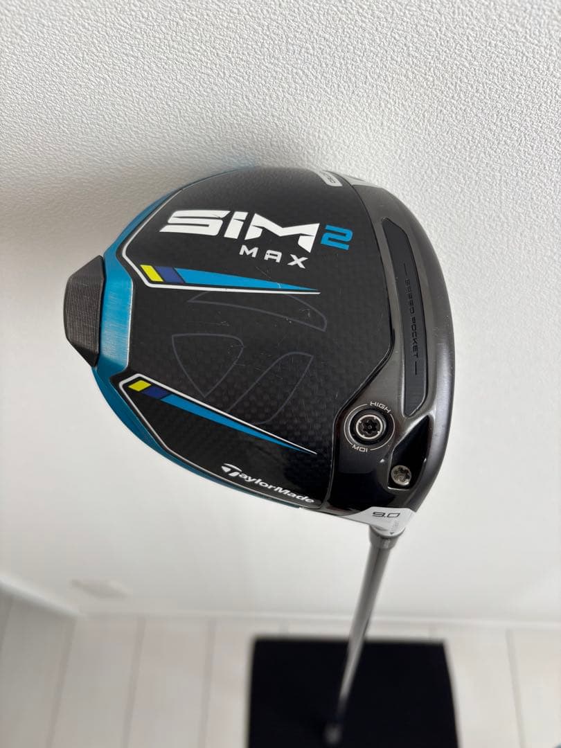 SIM2MAX 9.0ドライバー ヘッドカバー付き