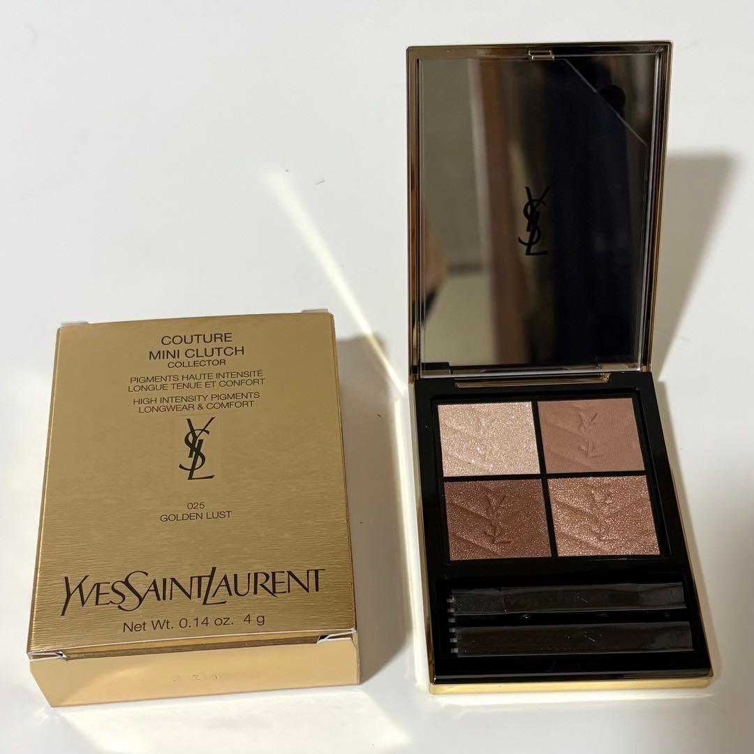 YSL クチュールミニクラッチ 本体025ゴールデンラスト 限定